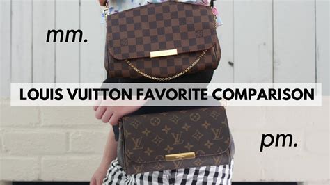 louis vuitton favorite pm vs mm|lv turenne pm vs mm.